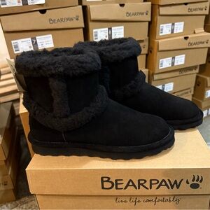 BEARPAW KATE BOOTS BLACK